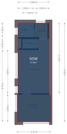 Floorplan - Jagerlaan 74, 3701 XL Zeist
